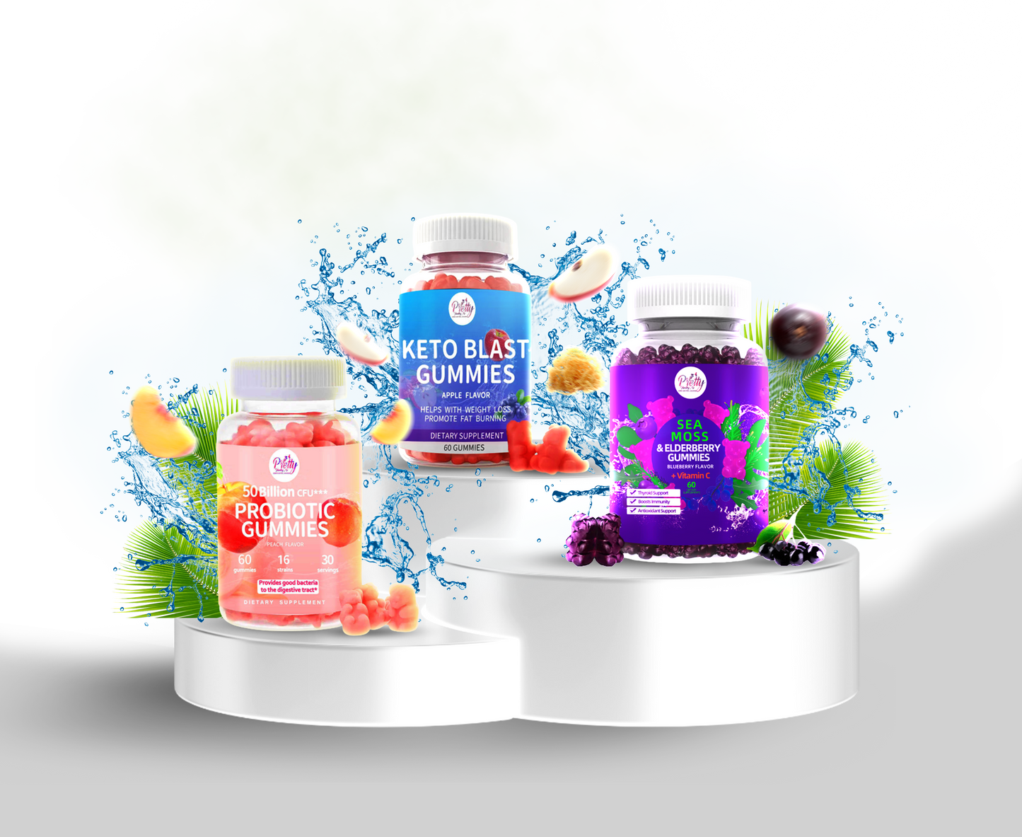 Pretty Healthy Ultimate Wellness Gummy Bundle